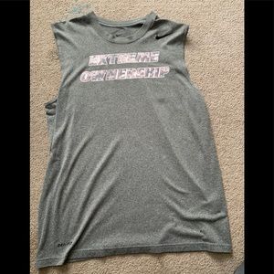 A cool workout tank-top.